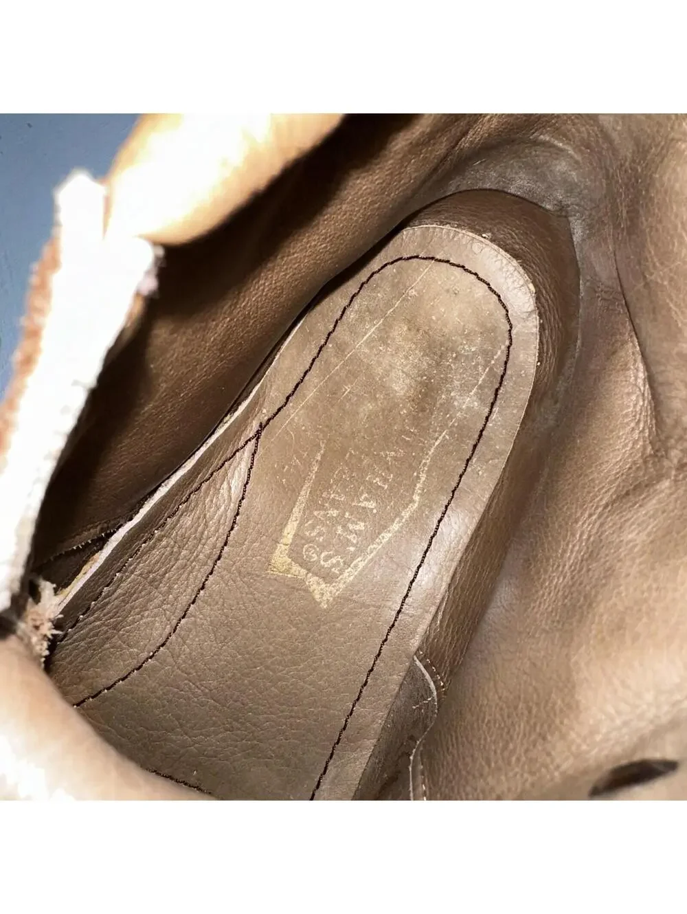 Dunham Waffle Stompers Brown Suede Leather Hiking Boots VTG Italy Size 7.5